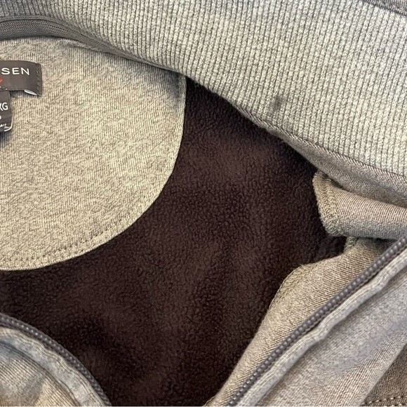 Van Heusen Flex Stretch Classic-Fit Quarter-Zip Fleece Lined Pullover Size XL - Picture 7 of 10